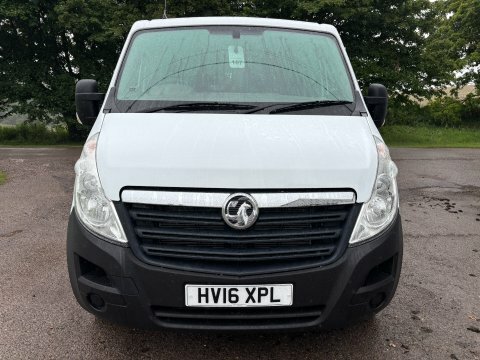 Vauxhall Movano Diesel White #9