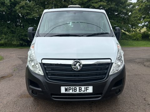 Vauxhall Movano Mpv White #8