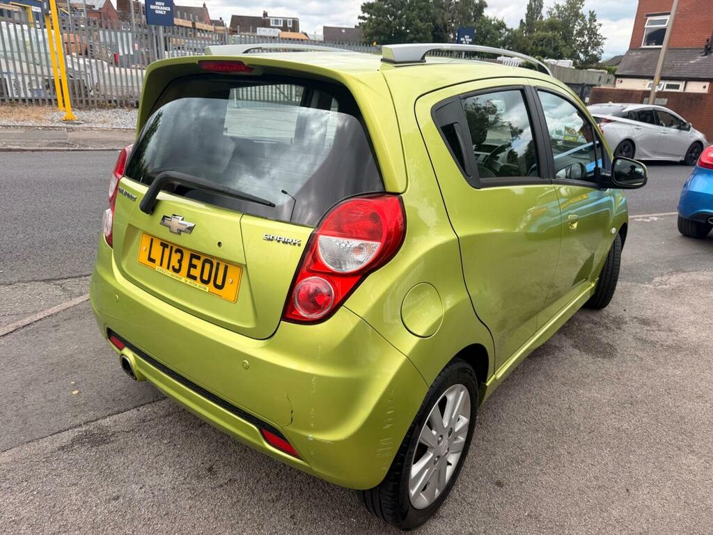 Chevrolet Spark Ls Red #10
