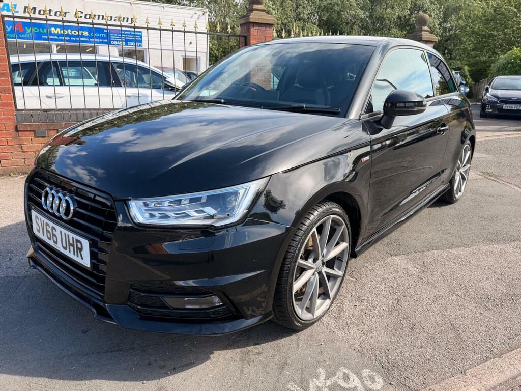Audi A1 Hatchback 1.4 Tfsi Cod Black Edition Euro 6 Ss SV66UHR Black #2