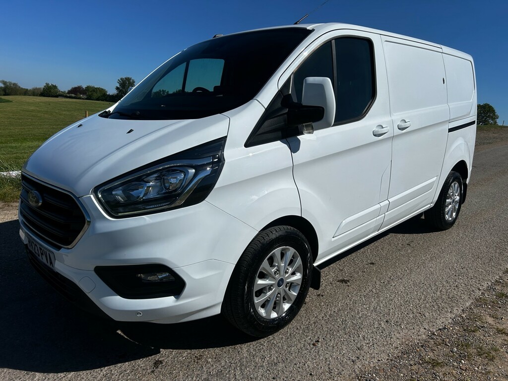 Ford Transit Custom 300 Limited Pv Ecoblue HV23PVA White #2