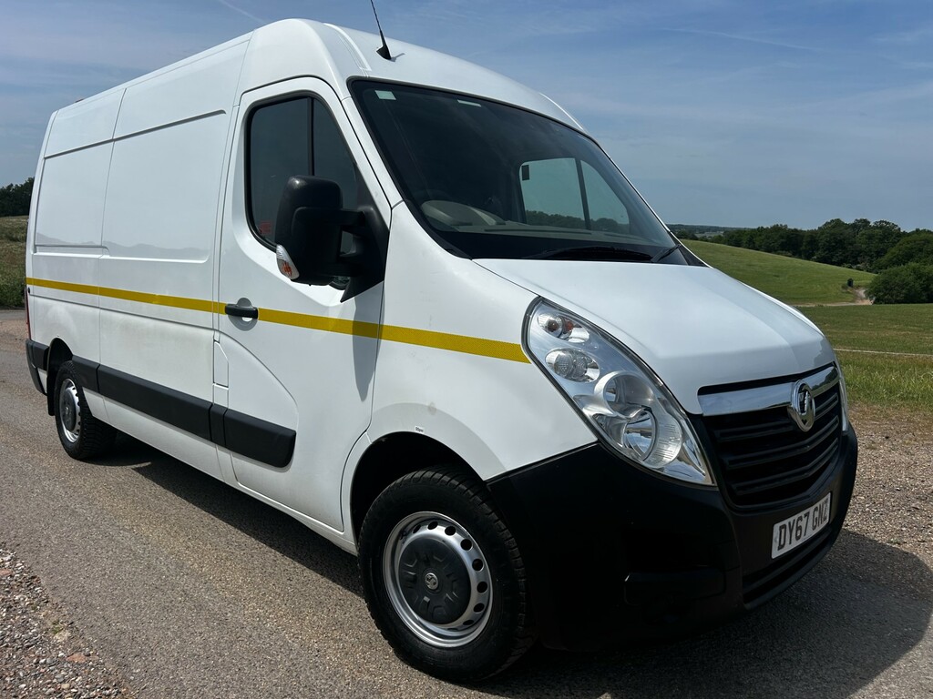 Vauxhall Movano L2h2 F3500 Pv DY67GNZ White #3