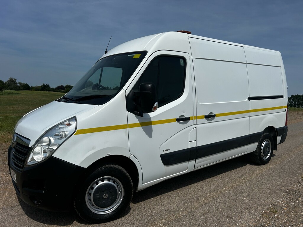 Vauxhall Movano L2h2 F3500 Pv DY67GNZ White #4