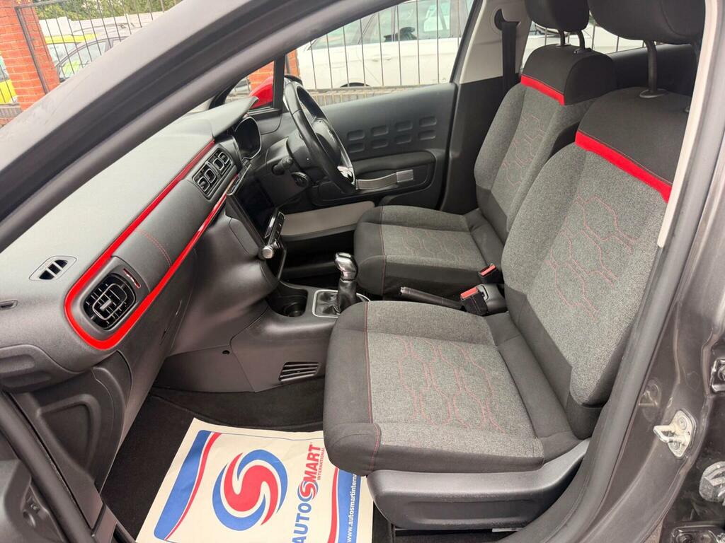 Citroen C3 1.2 Puretech Flair Plus Hatchback Eat6 Black #14