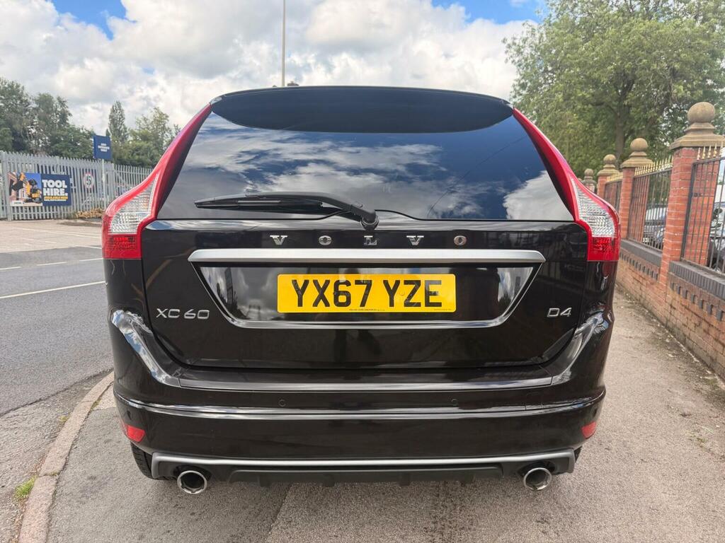 Volvo XC60 Suv 2.0 D4 R-design Lux Nav Euro 6 Ss 2017 YX67YZE Black #5