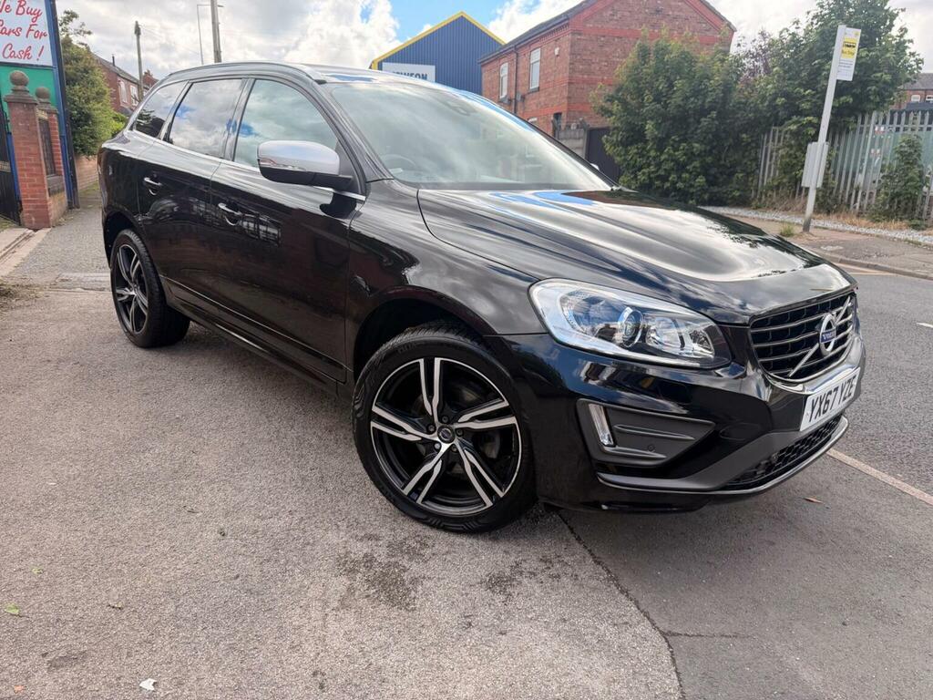 Volvo XC60 Suv 2.0 D4 R-design Lux Nav Euro 6 Ss 2017 YX67YZE Black #2