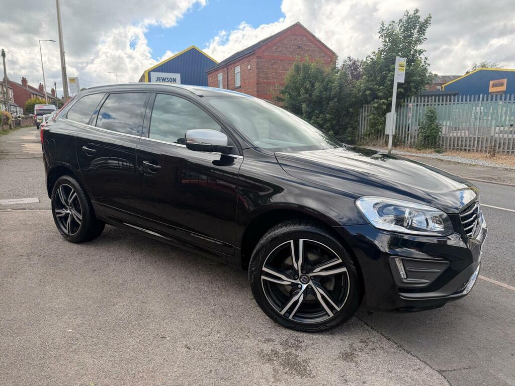 Volvo XC60 Suv 2.0 D4 R-design Lux Nav Euro 6 Ss 2017 YX67YZE Black #3
