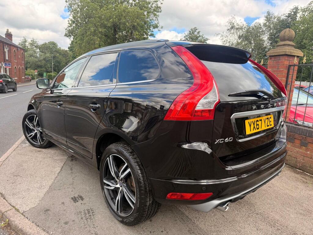 Volvo XC60 Suv 2.0 D4 R-design Lux Nav Euro 6 Ss 2017 YX67YZE Black #6