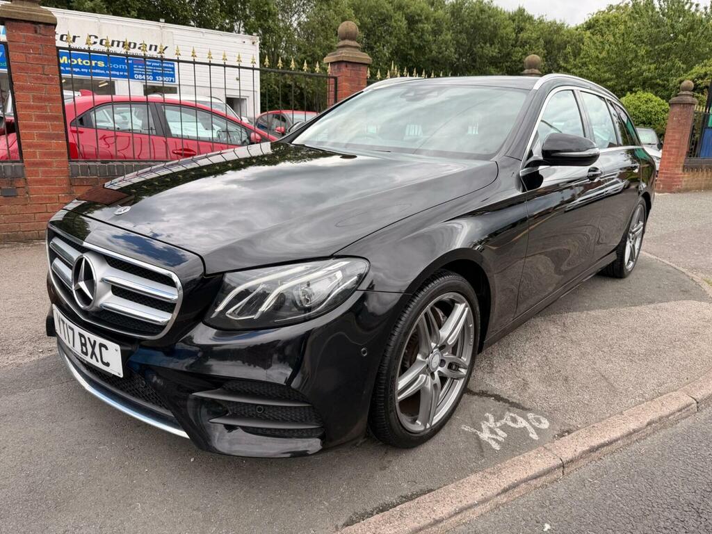 Mercedes-Benz E Class 2.0 E220d Amg Line G-tronic Euro 6 Ss Black #2
