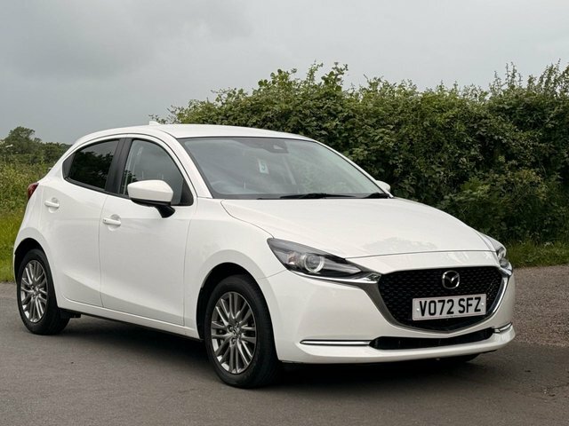 Mazda 2 2022 1.5 E-skyactiv G Mhev Mhev Sport Hatchback White