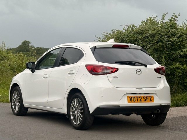 Mazda 2 2022 1.5 E-skyactiv G Mhev Mhev Sport Hatchback VO72SFZ White #6