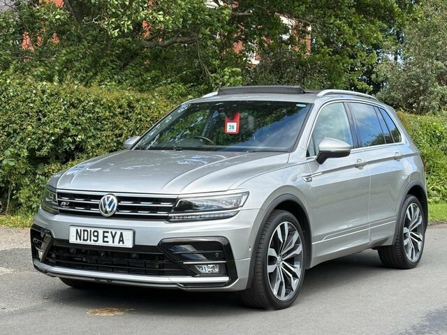 Volkswagen Tiguan 2019 2.0 Tdi R-line Suv 4Motion ND19EYA Silver #3