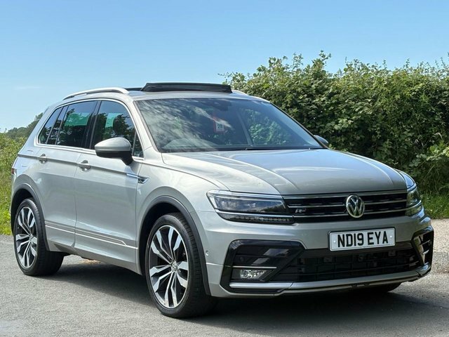 Volkswagen Tiguan 2019 2.0 Tdi R-line Suv 4Motion ND19EYA Silver