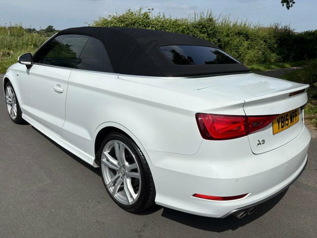 Audi A3 Cabriolet Tfsi Sport White #49