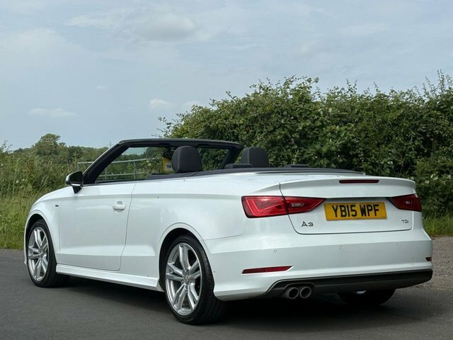 Audi A3 Cabriolet Tfsi Sport White #12
