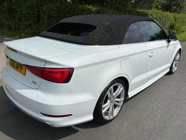 Audi A3 Cabriolet Tfsi Sport White #53