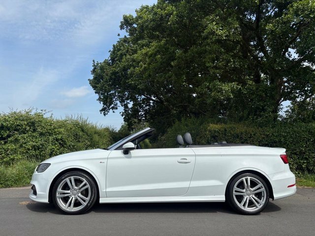 Audi A3 Cabriolet Tfsi Sport White #10