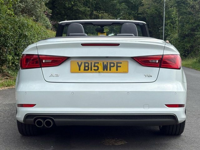 Audi A3 Cabriolet Tfsi Sport White #13
