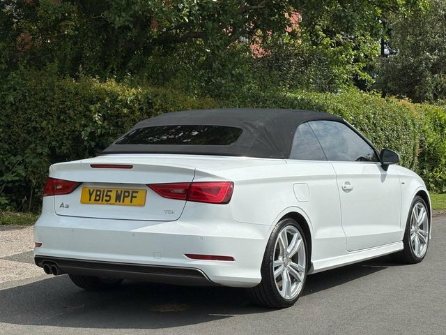 Audi A3 Cabriolet Tfsi Sport White #15