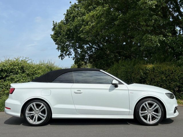 Audi A3 Cabriolet Tfsi Sport White #8