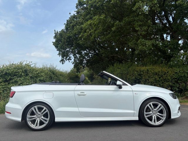Audi A3 Cabriolet Tfsi Sport White #7