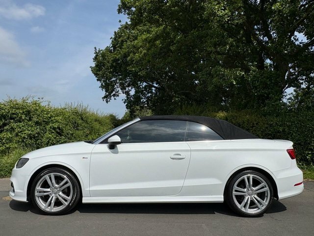 Audi A3 Cabriolet Tfsi Sport White #9