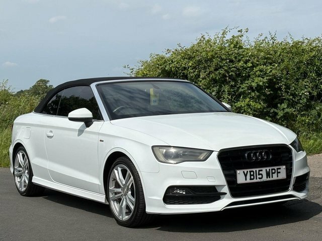 Audi A3 Cabriolet 2015 2.0 Tdi S Line Convertible White