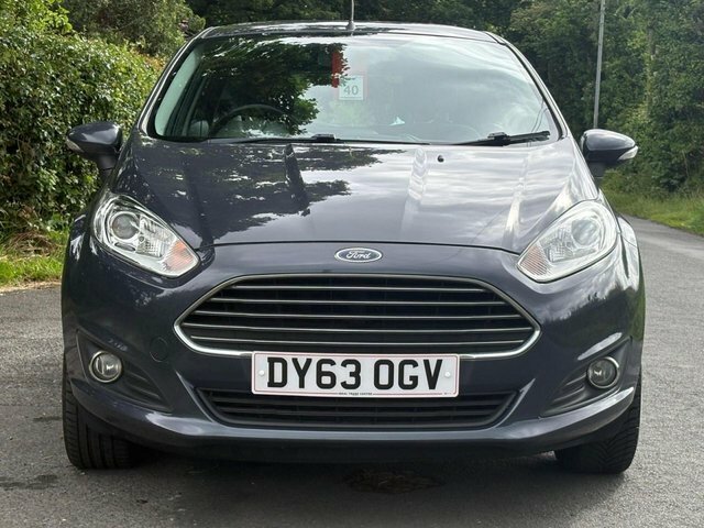 Ford Fiesta 2013 1.5 Tdci Zetec Hatchback Eu DY63OGV Grey #2
