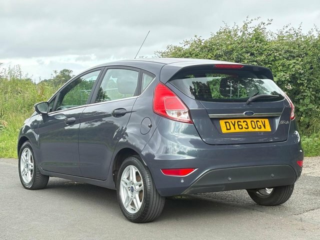 Ford Fiesta 2013 1.5 Tdci Zetec Hatchback Eu DY63OGV Grey #6