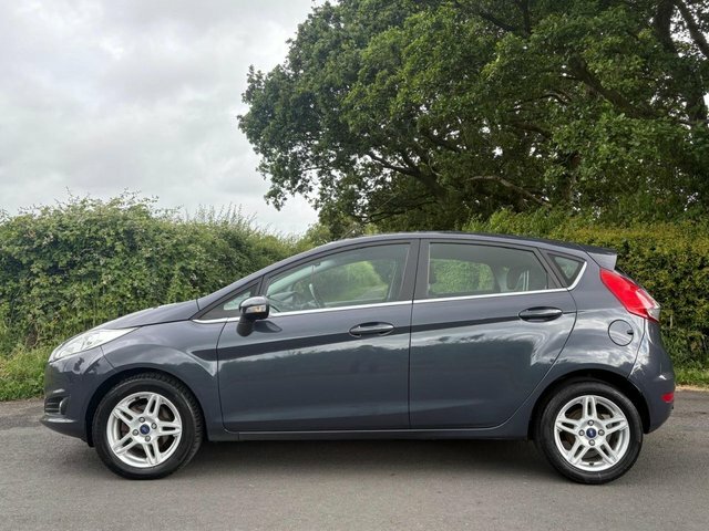 Ford Fiesta 2013 1.5 Tdci Zetec Hatchback Eu DY63OGV Grey #4