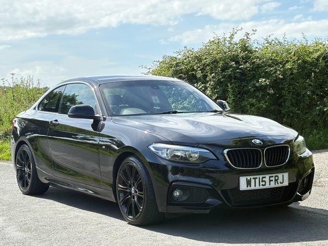 BMW 2 Series Gran Coupe 2015 2.0 220D M Sport Coupe Euro Black #3