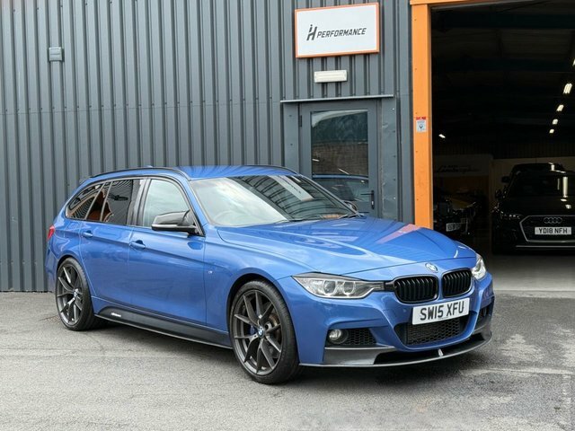 BMW 3 Series 3.0 335D M Sport Touring Xdrive Eu SW15XFU Blue #2
