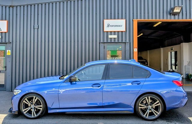 BMW 3 Series 2.0 320I M Sport Saloon Euro 6 S NJ19XUW Blue #6