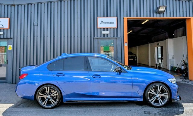 BMW 3 Series 2.0 320I M Sport Saloon Euro 6 S NJ19XUW Blue #5