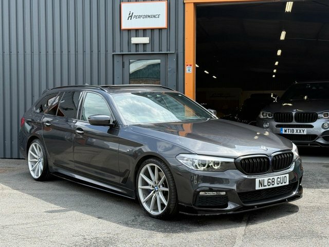 BMW 5 Series 3.0 530D M Sport Touring Xdrive Eu M40BKH Grey #2