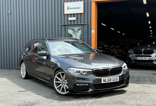 BMW 5 Series 3.0 530D M Sport Touring Xdrive Eu M40BKH Grey #3