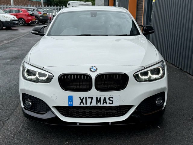 BMW 1 Series 2.0 120D M Sport Shadow Edition Hatchback Dies X17MAS White #5