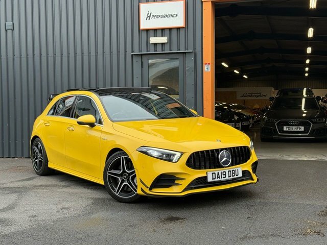 Mercedes-Benz A Class 2.0 A35 Amg Premium Plus Hatchback Sp Yellow