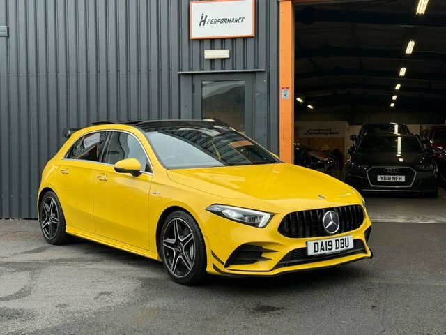 Mercedes-Benz A Class 2.0 A35 Amg Premium Plus Hatchback Sp DA19DBU Yellow #3