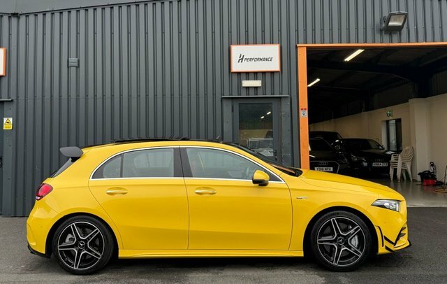 Mercedes-Benz A Class 2.0 A35 Amg Premium Plus Hatchback Sp DA19DBU Yellow #5