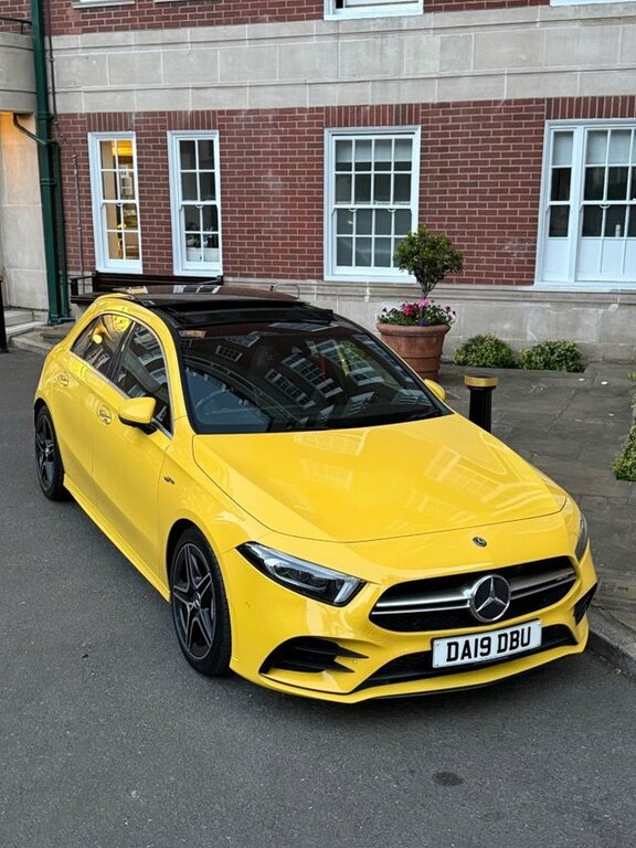 Mercedes-Benz A Class 2.0 A35 Amg Premium Plus Hatchback Sp Yellow