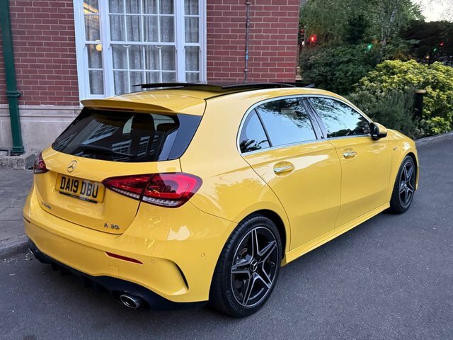 Mercedes-Benz A Class 2.0 A35 Amg Premium Plus Hatchback Sp DA19DBU Yellow #2
