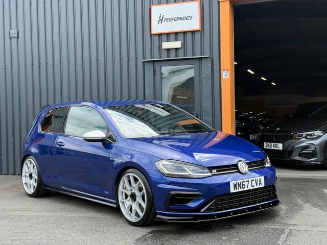 Volkswagen Golf 2.0 Tsi Bluemotion Tech R Hatchback Dsg Blue #3