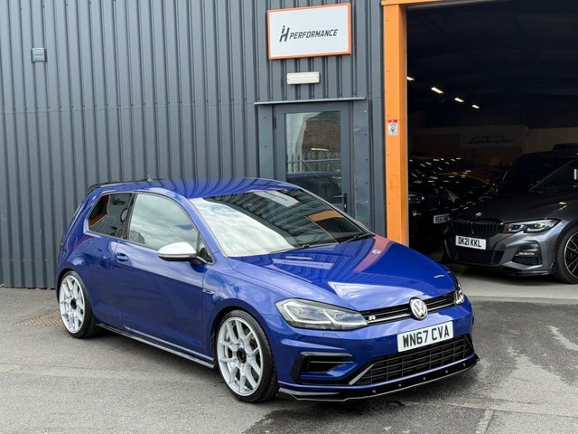 Volkswagen Golf 2.0 Tsi Bluemotion Tech R Hatchback Dsg Blue #4
