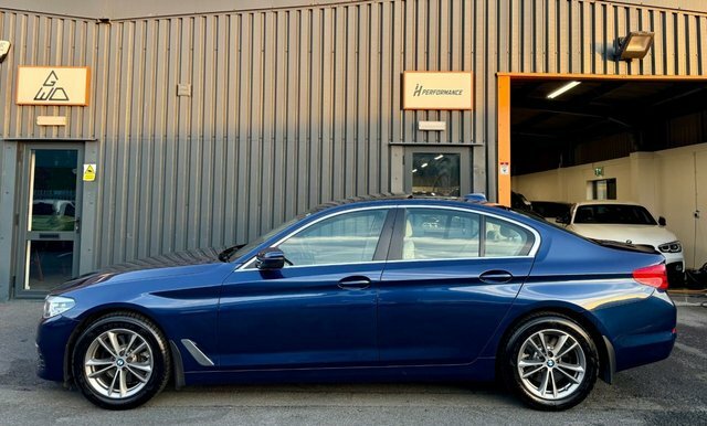 BMW 5 Series 2.0 520D Se Saloon Xdrive Euro 6 Blue #6