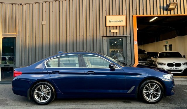 BMW 5 Series 2.0 520D Se Saloon Xdrive Euro 6 Blue #5