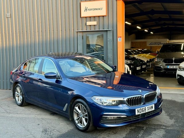 BMW 5 Series 2.0 520D Se Saloon Xdrive Euro 6 Blue #2