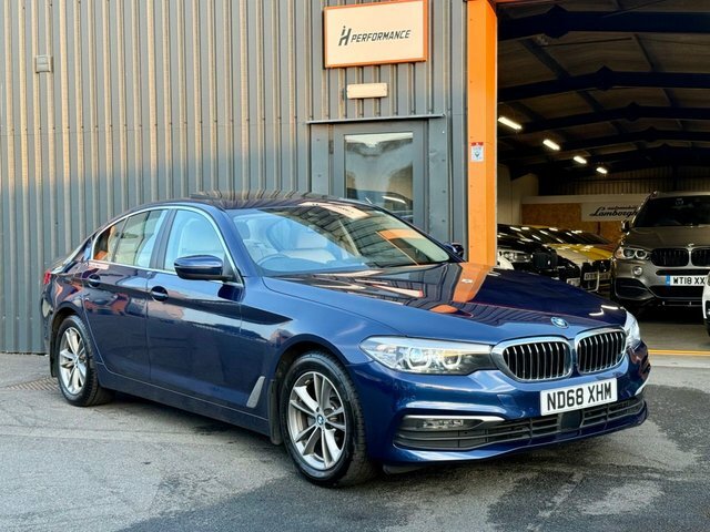 BMW 5 Series 2.0 520D Se Saloon Xdrive Euro 6 Blue #3