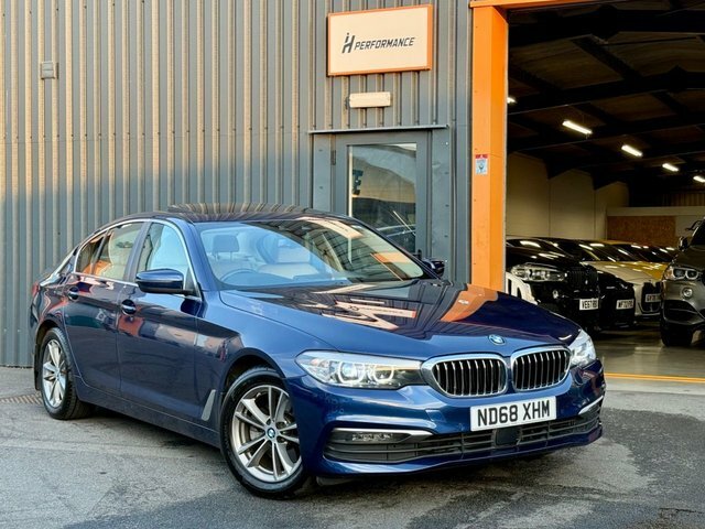 BMW 5 Series 2.0 520D Se Saloon Xdrive Euro 6 Blue #4