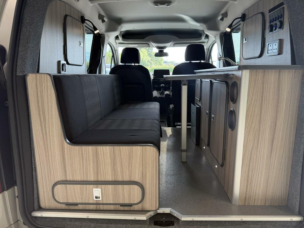 Vauxhall Combo Life Micro Camper Side Bed With Storage Just 17 573 Mi Grey